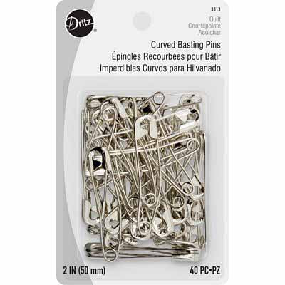 Curved Safety Pins (100pcs) – Mrs Quilty