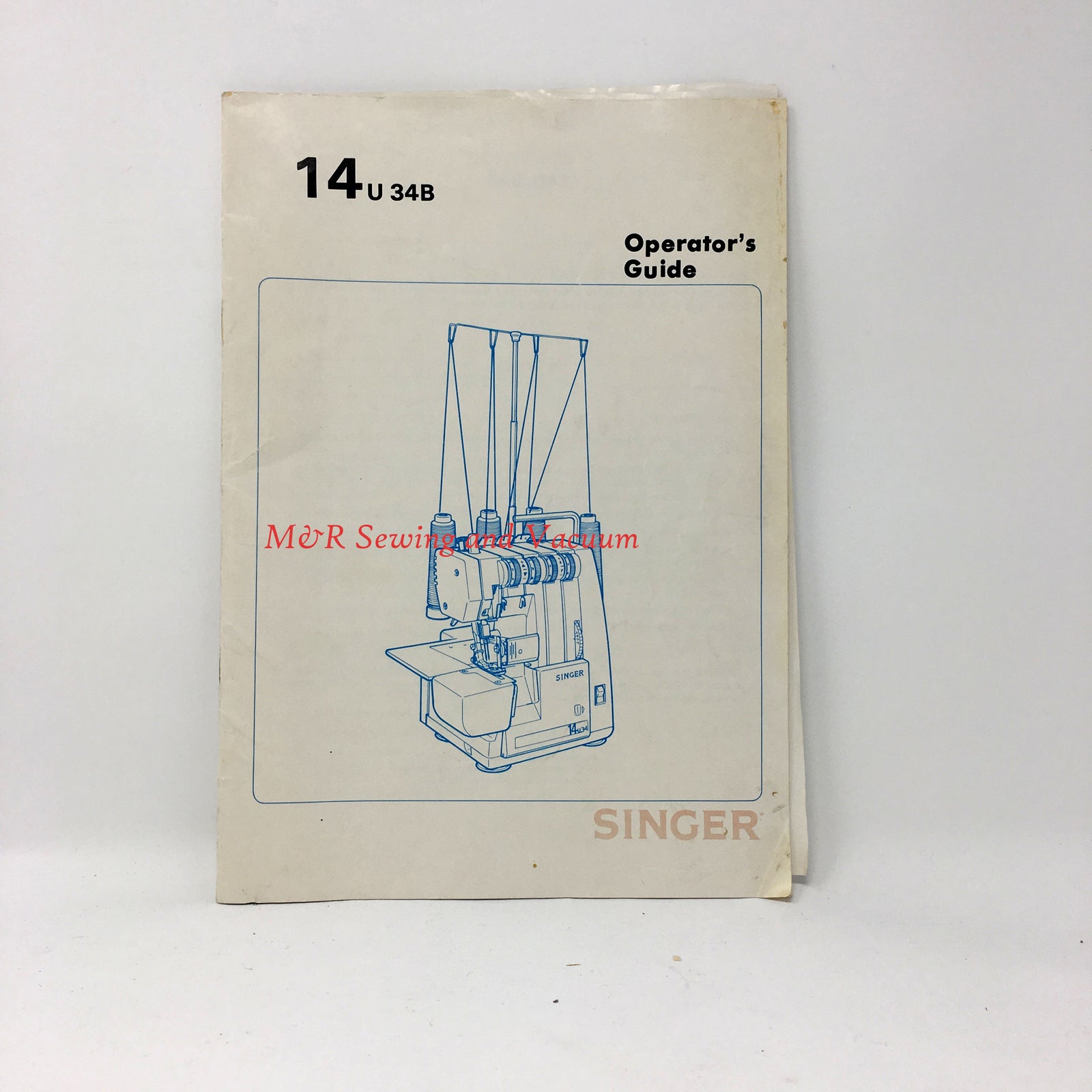 Singer Serger 14U34 - 14U234B Owners Manual