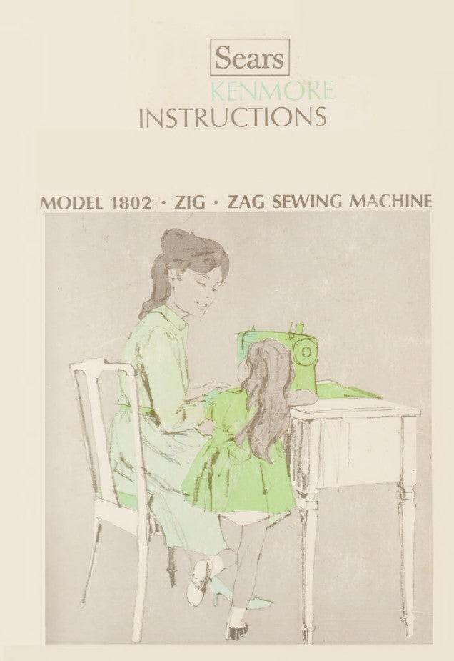 Instruction Manual, Kenmore 1803 - mrsewing