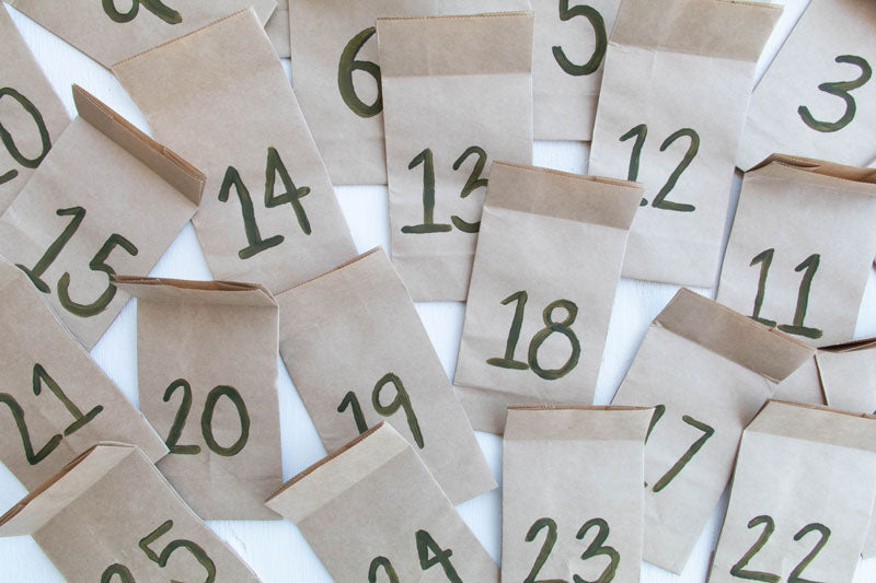 Smor Store DIY Nature Inspired Christmas Advent Calendar for kids