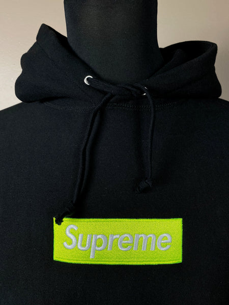 neon supreme hoodie