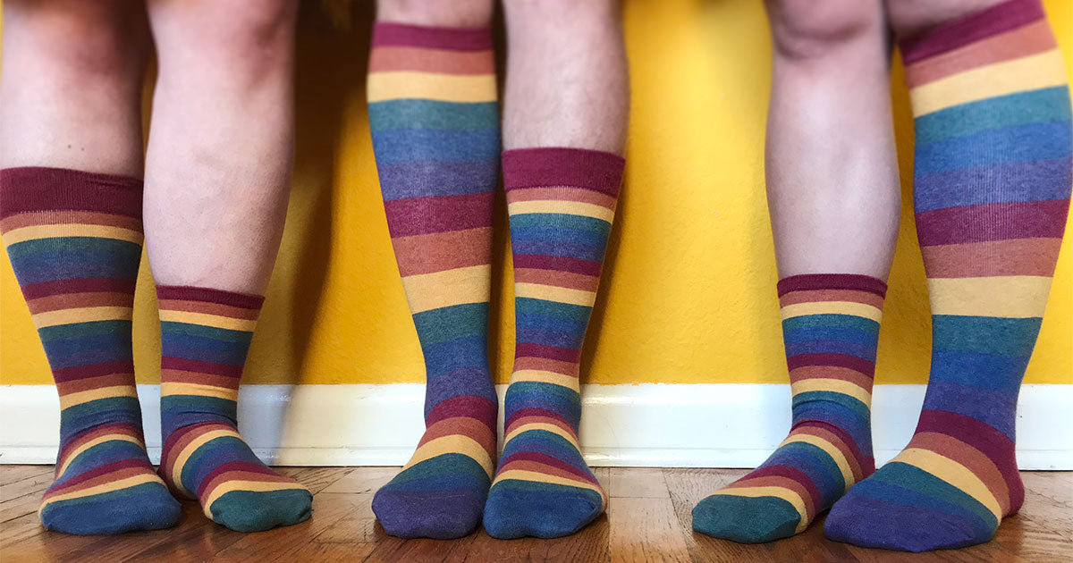 men's sock size to women's