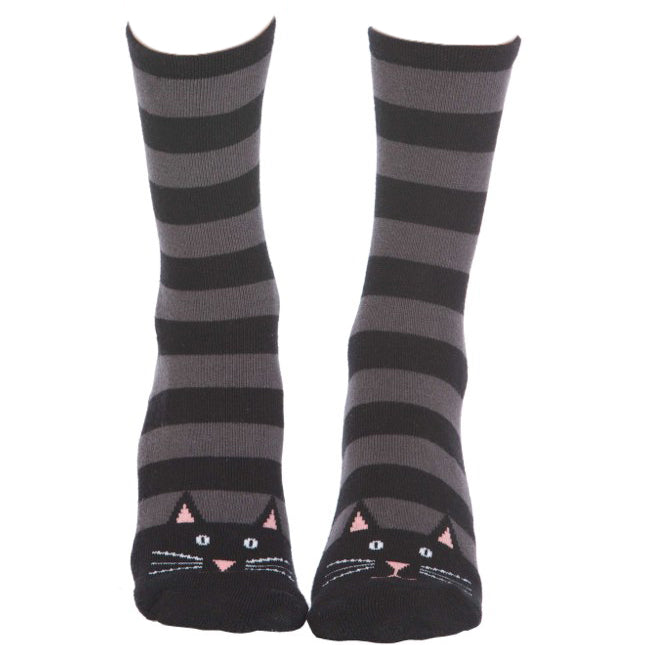 black slipper socks