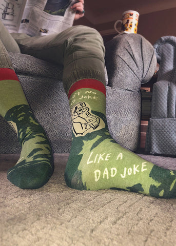 DILF Socks  Funny Sock Gift for Father's Day - Cute But Crazy Socks