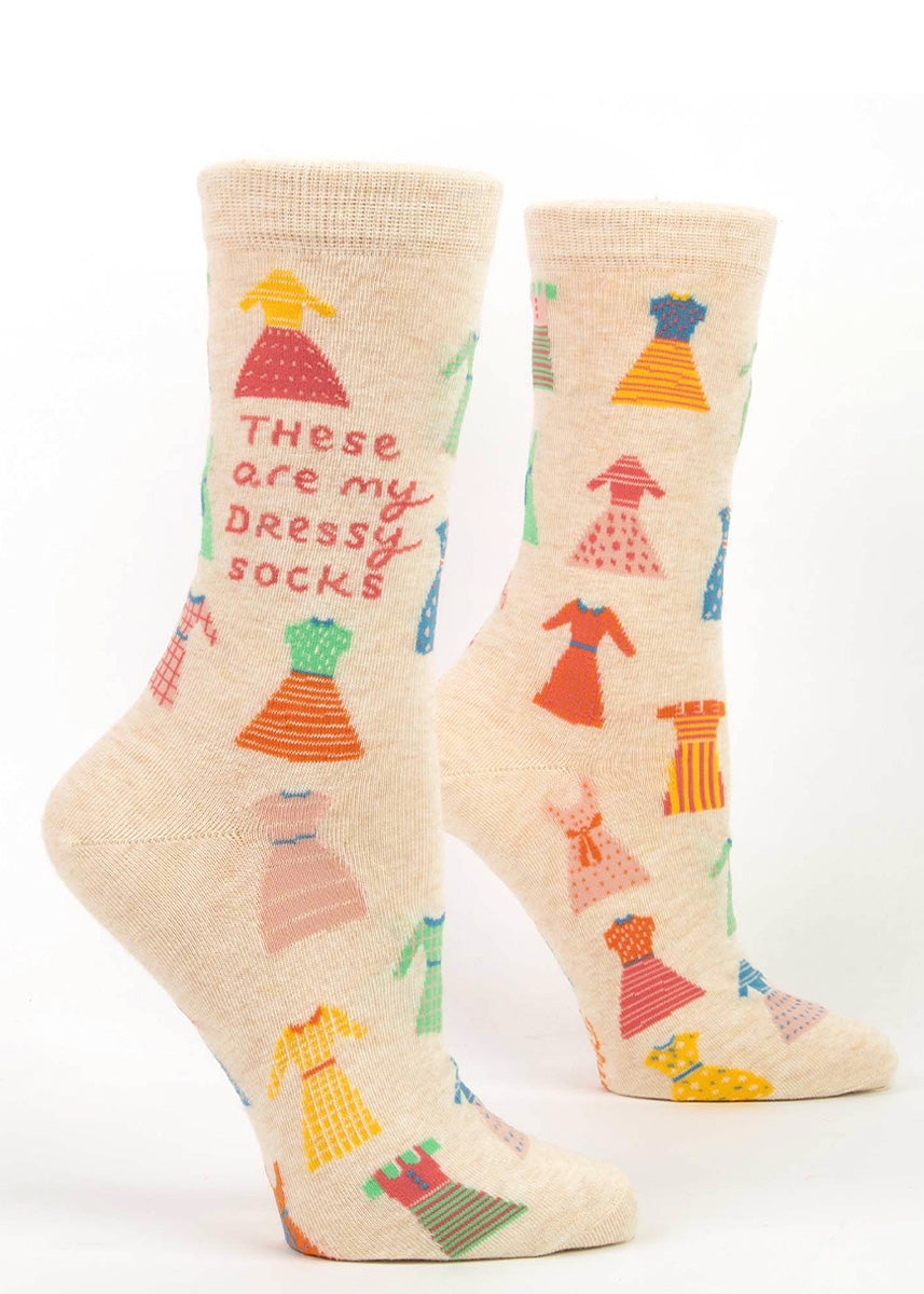 womens dress crew socks