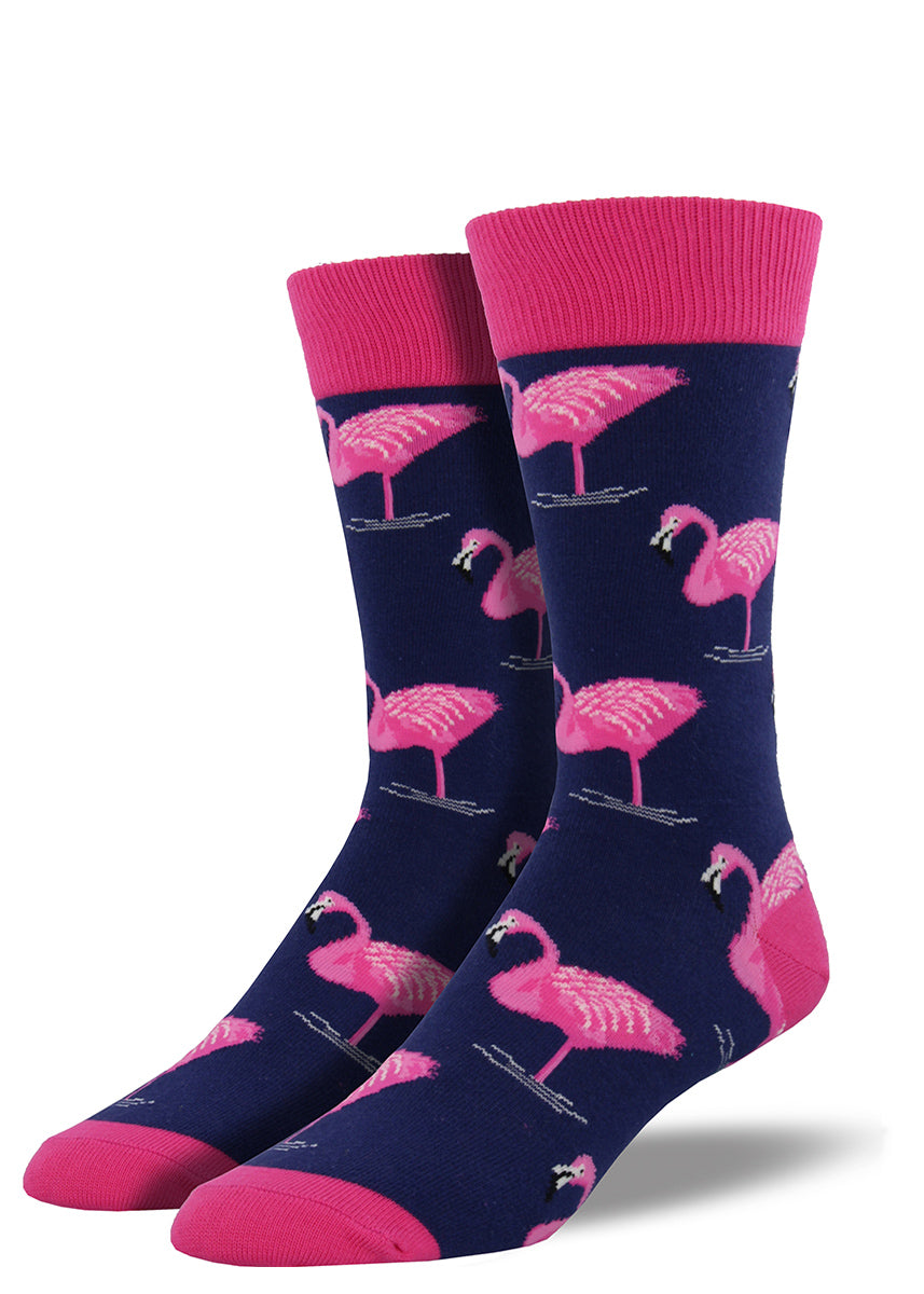 pink and blue mens socks