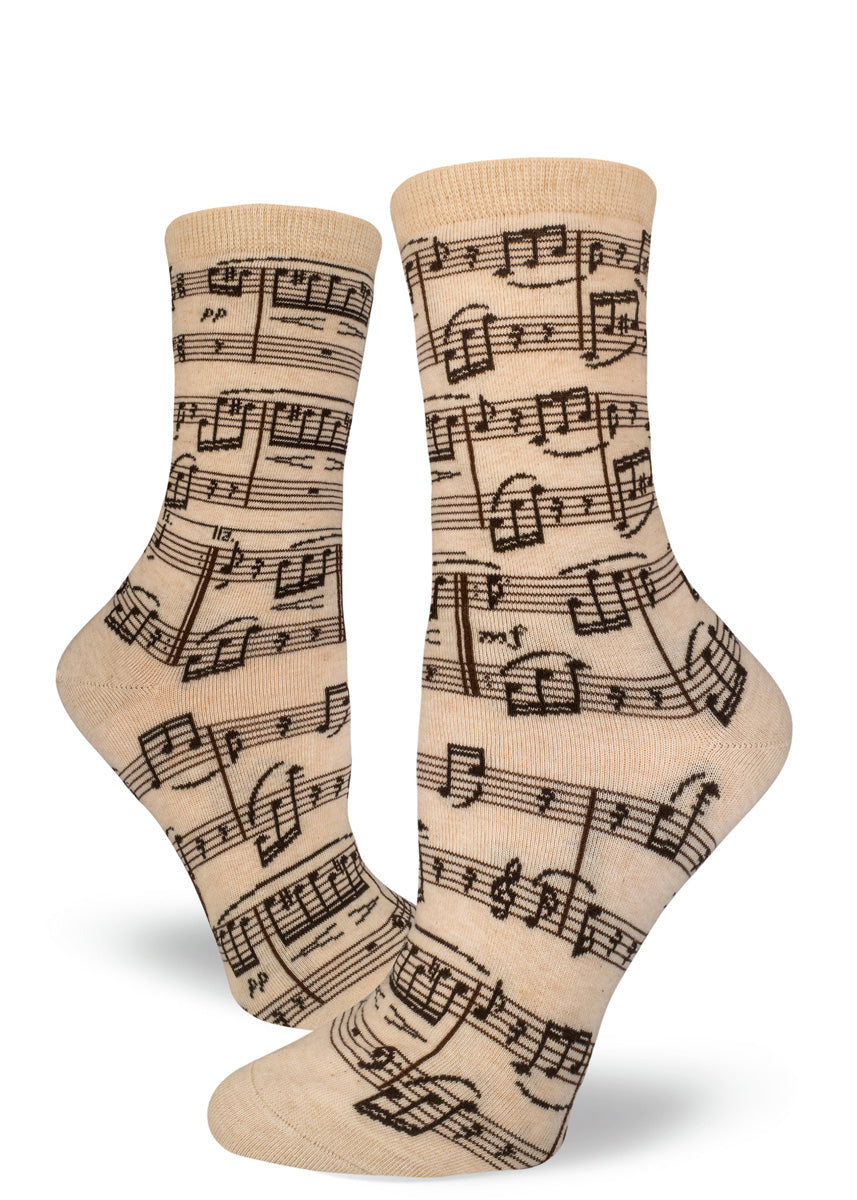 Socks with Notes. Socks Music.