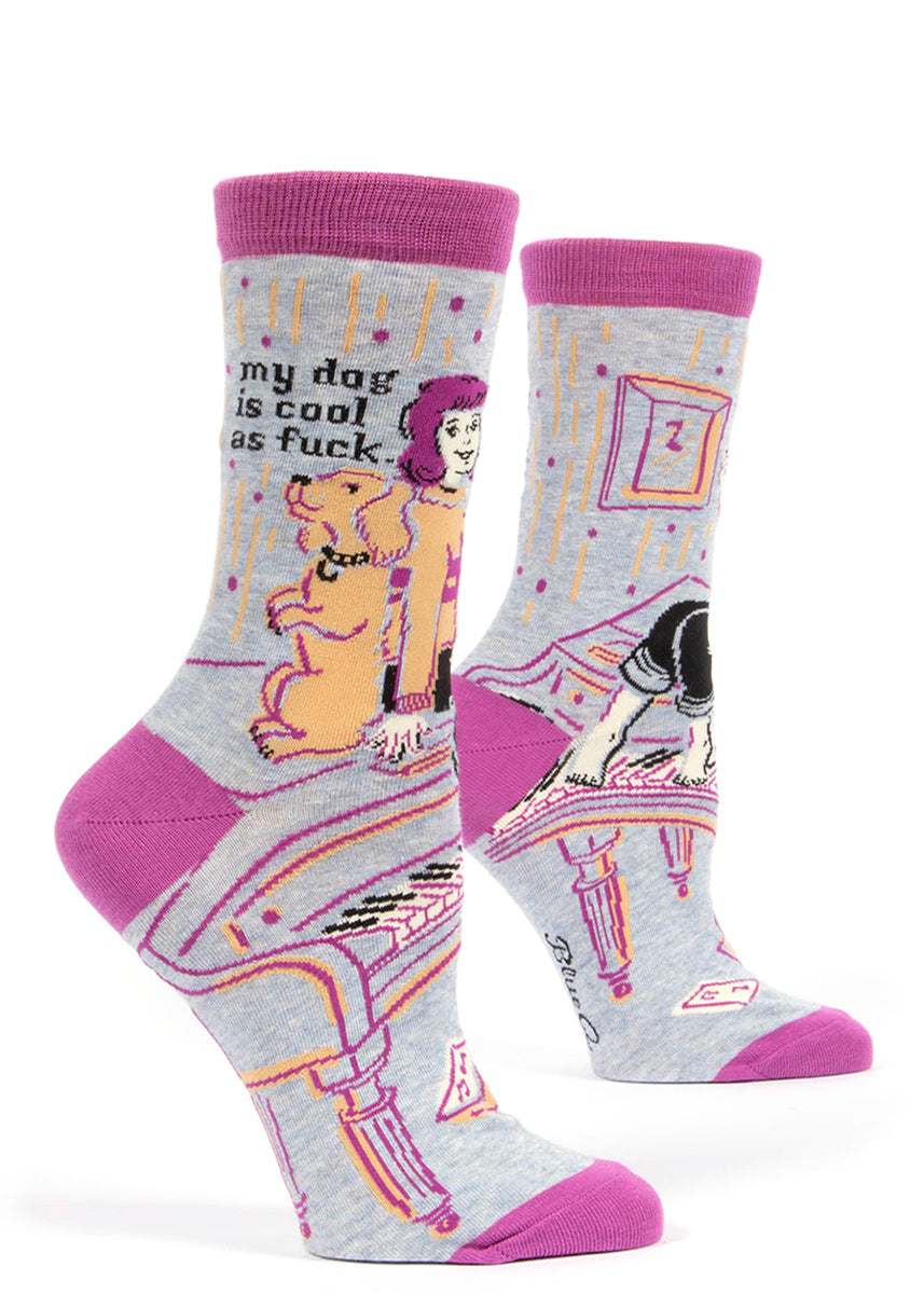 womens dog socks