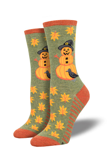 Fall Leaves Socks  Cute & Colorful Socks with Fall Foliage for Women -  Cute But Crazy Socks