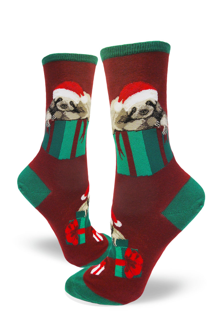 ladies sloth socks