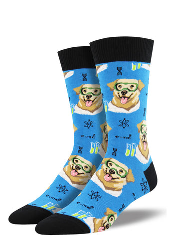 Dog Park Greetings Men's Socks  Funny Socks for Dog Lovers - Cute But  Crazy Socks