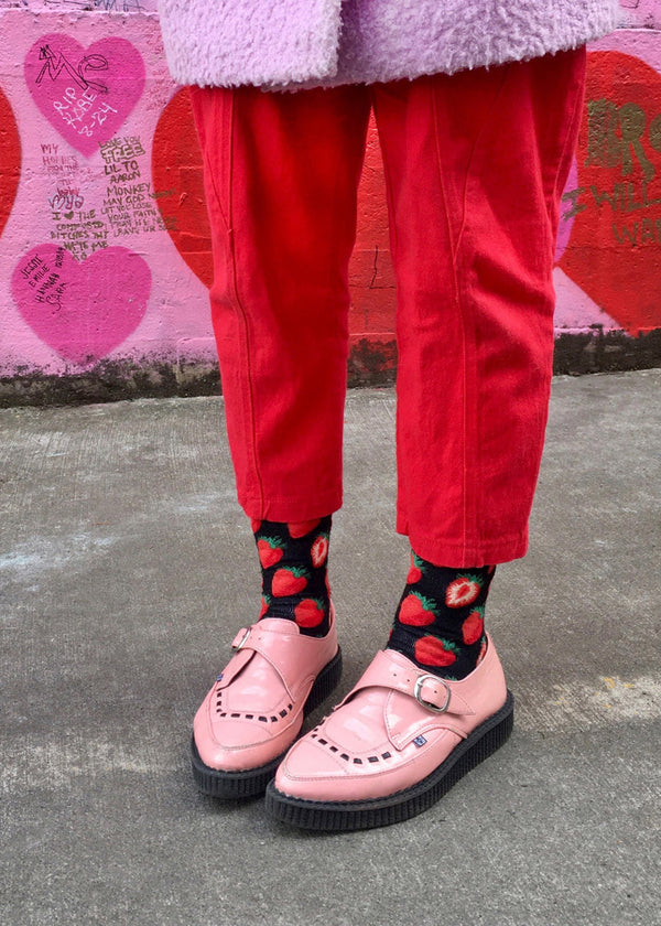 Strawberry Socks for Women | Cute Socks with Sweet Strawberries - Cute ...
