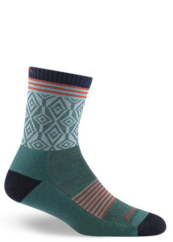 ODLO CERAMICOOL HIKE GRAPHIC - Sports socks - loden frost/green - Zalando.de