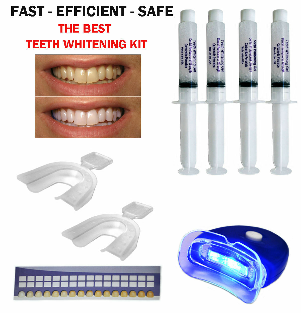 44 peroxide teeth whitening gel