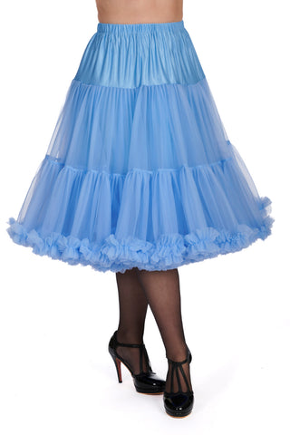 Powder Blue 1950s Full Petticoat