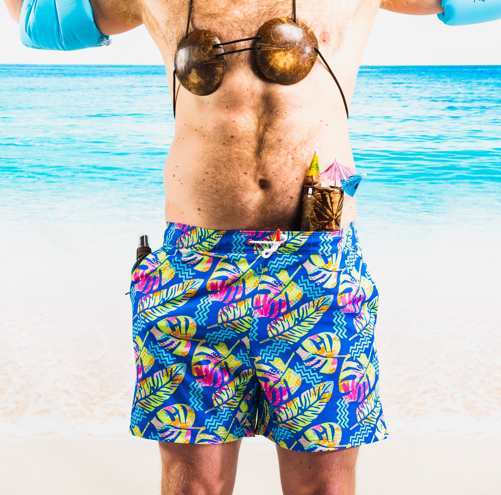 Do You Wear Underwear With Swimming Trunks? Men, Say Goodbye To Sandy Cheeks.