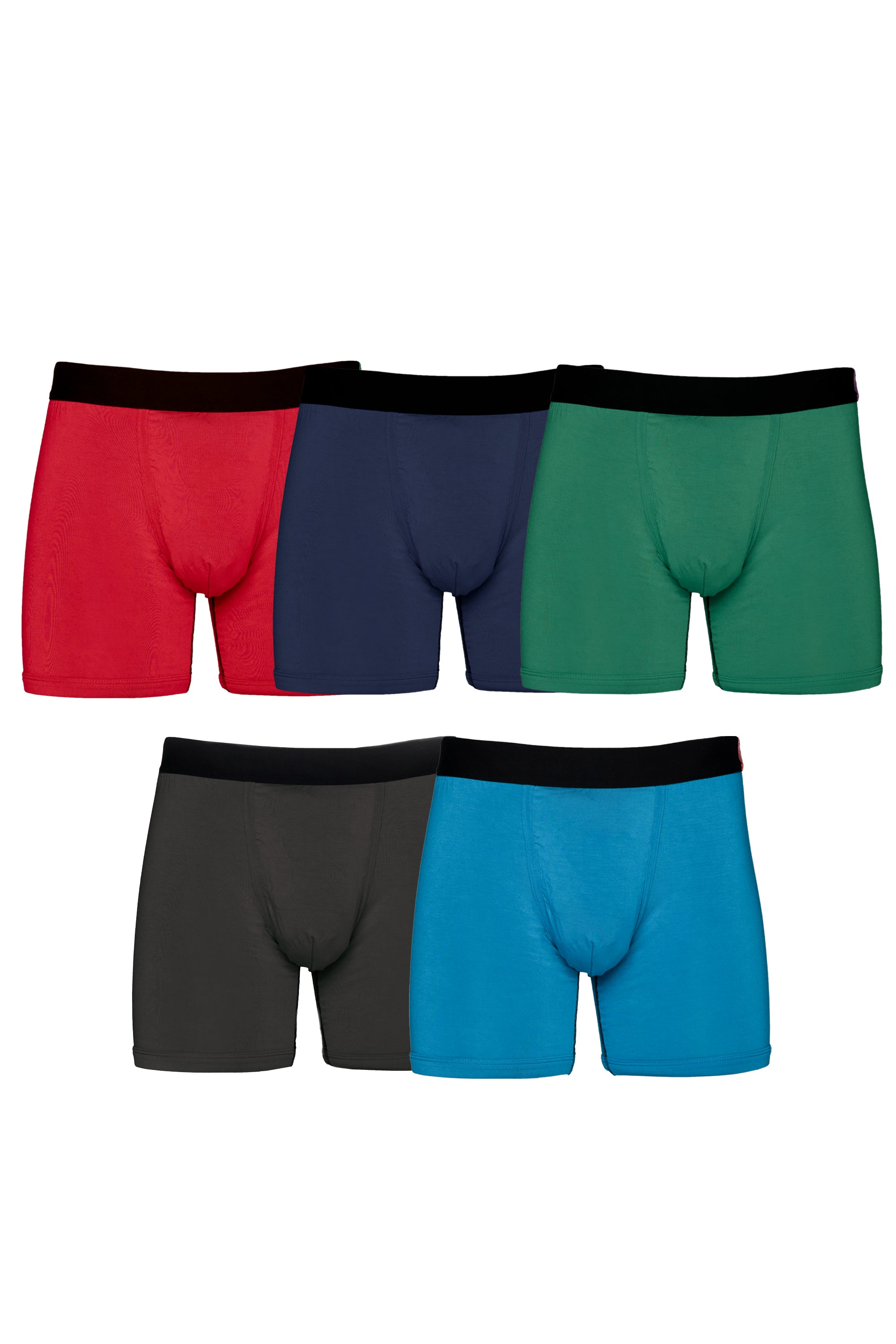 Solid Colored Boxers Briefs by Shinesty