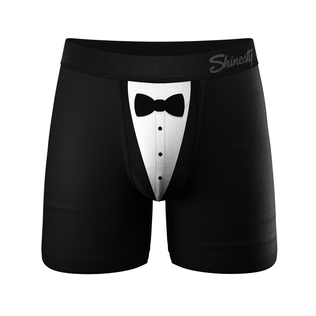 The 009 | Black Tuxedo Ball Hammock® Pouch Underwear