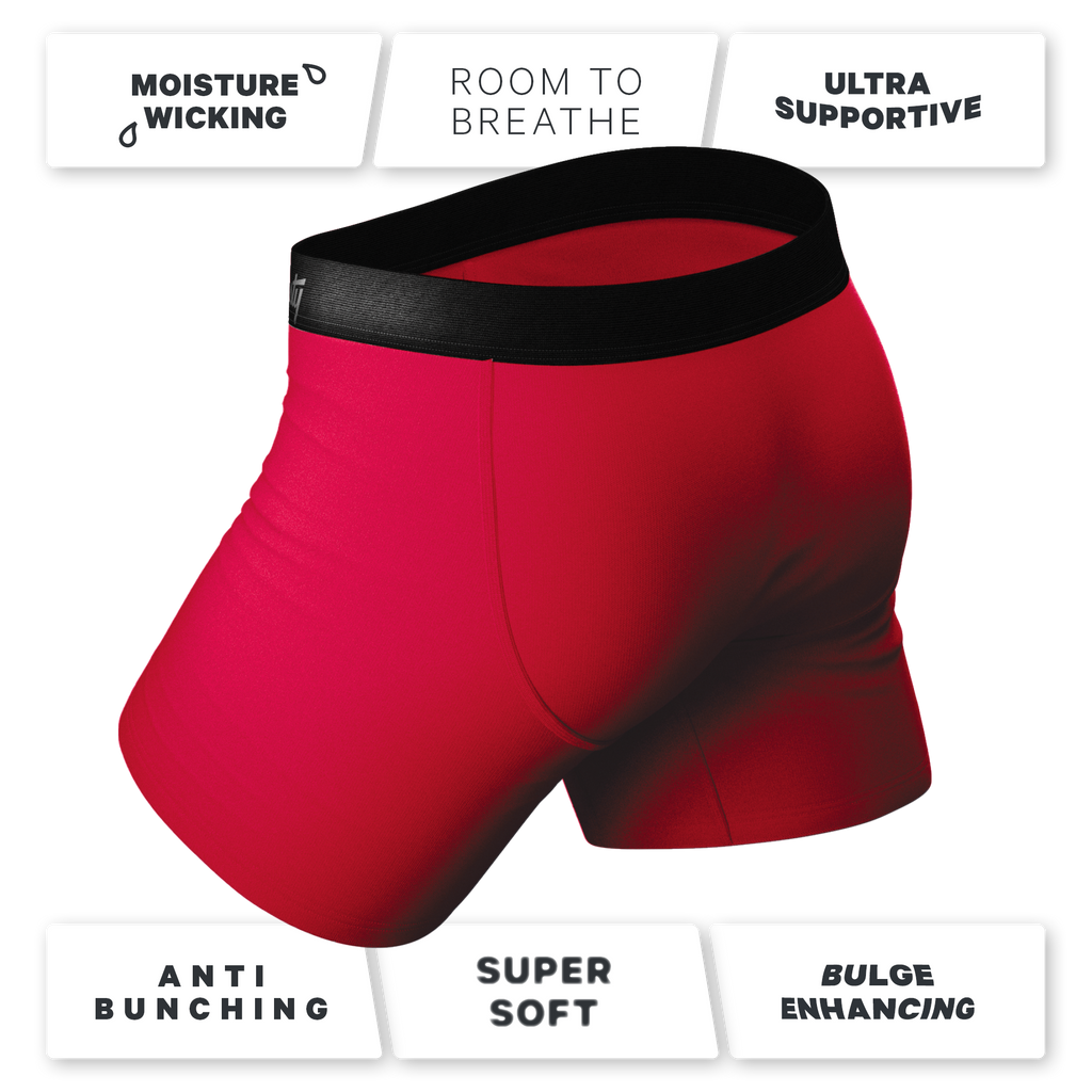 Men's boxer briefs pack with Solid Ball Hammock® Pouch.