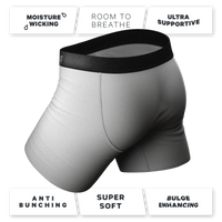 The 50 Shades | Grey Ball Hammock® Pouch Underwear, a pair of men's boxer briefs with a unique design for comfort and style.