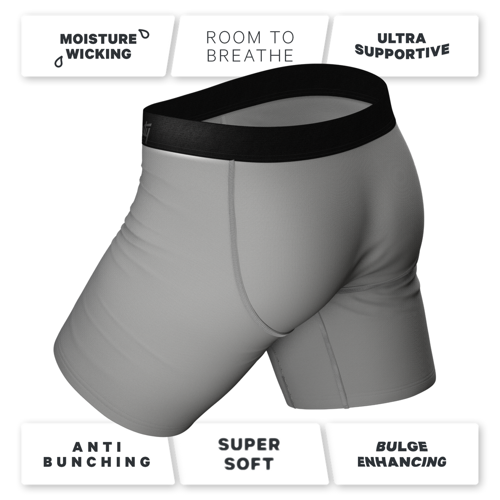 Men's pouch underwear with fly pack, ultra-soft MicroModal material. 3x softer than cotton, 69x softer than others.