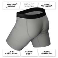 Men's pouch underwear with fly pack, ultra-soft MicroModal material. 3x softer than cotton, 69x softer than others.