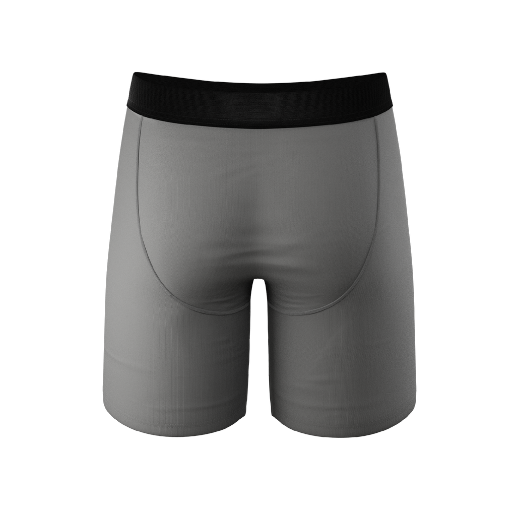 The 50 Shades long leg pouch underwear with fly pack.