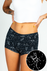 The Big Bang | Glow In The Dark Constellation Modal Boyshort Underwear