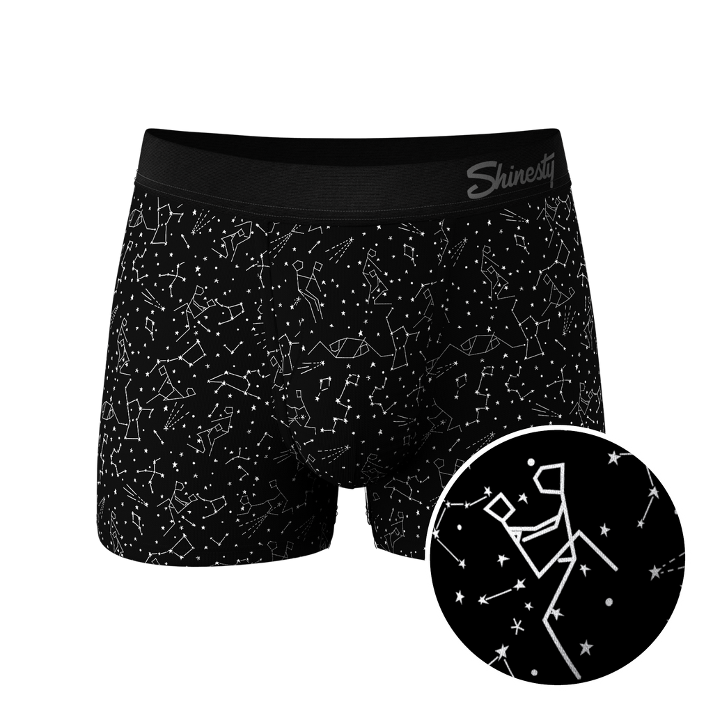 The Big Bang | Glow In The Dark Constellation Ball Hammock® Pouch Trunks Underwear