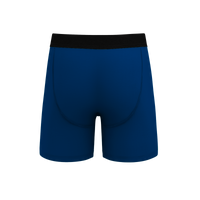 Boxer briefs with Ball Hammock® pouch, featuring a classic dark blue design.