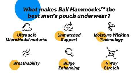 why ball hammock pouch underwear is the best pouch underwear
