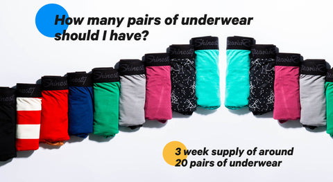 how many pairs of underwear should you own