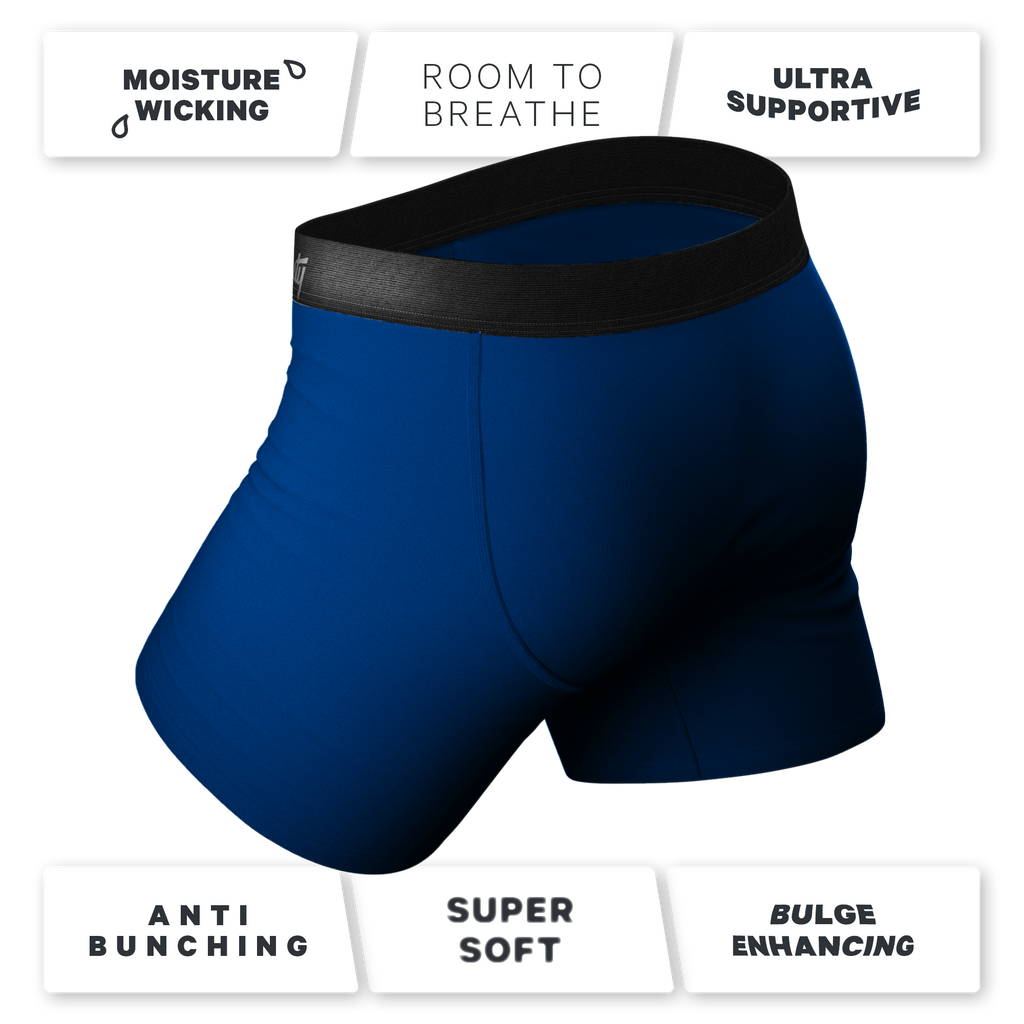 Blue Man Group Ball Hammock® Boxer Brief 5 Pack - Close-up of ultra-soft men's underwear.