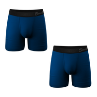 A pack of men's boxer briefs from The Blue Man Group, featuring ultra-soft MicroModal material.