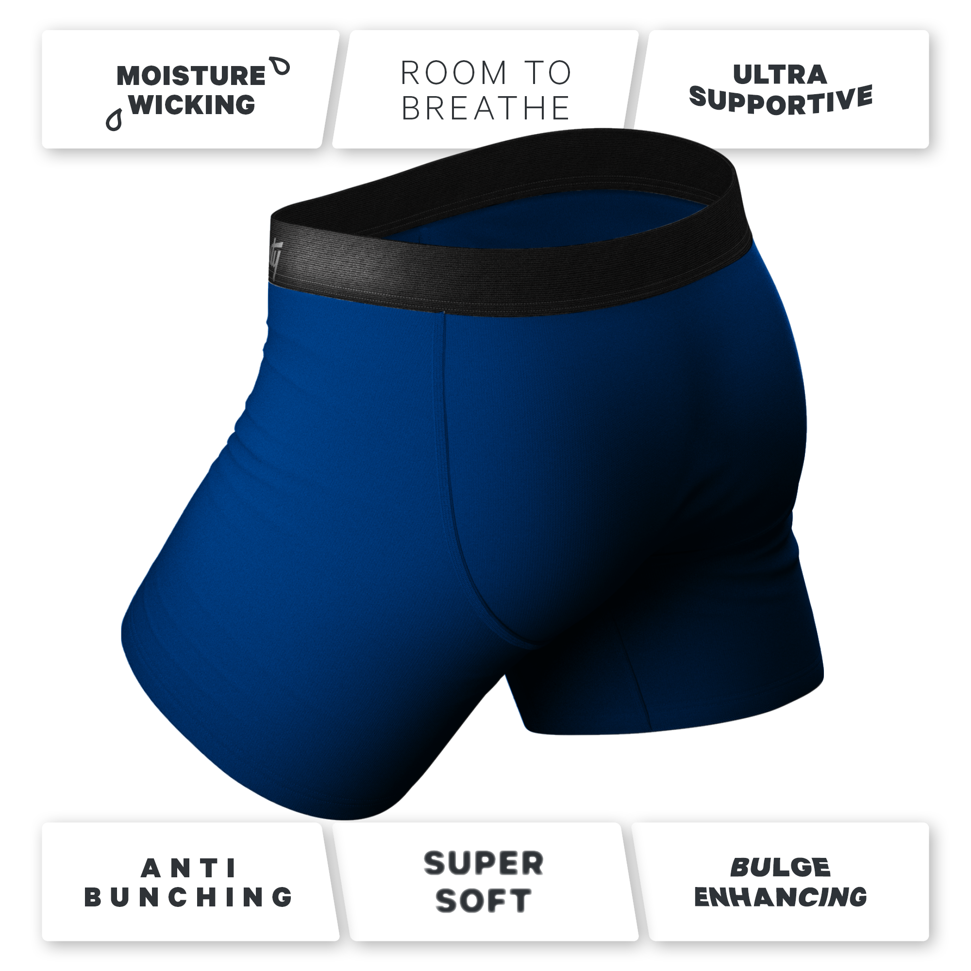 Shop the Blue Planet men's ball pouch boxer briefs by Shinesty