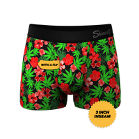 The Bongstera | Tropical Weed Ball Hammock® Pouch Trunks Underwear