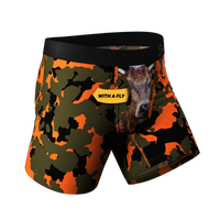 The Bambi Bunchers | Camo Deer Ball Hammock® Pouch Underwear With Fly