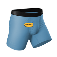 The Blue Ball Effect | Dusty Blue Ball Hammock® Pouch Underwear With Fly