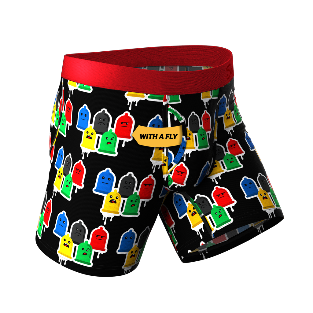 The Village Armor | Condom Ball Hammock® Boxer Briefs With Fly