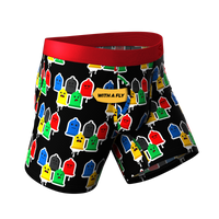 The Village Armor | Condom Ball Hammock® Boxer Briefs With Fly