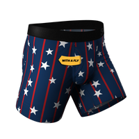 The Stars & Stripes | USA Ball Hammock® Pouch Underwear With Fly