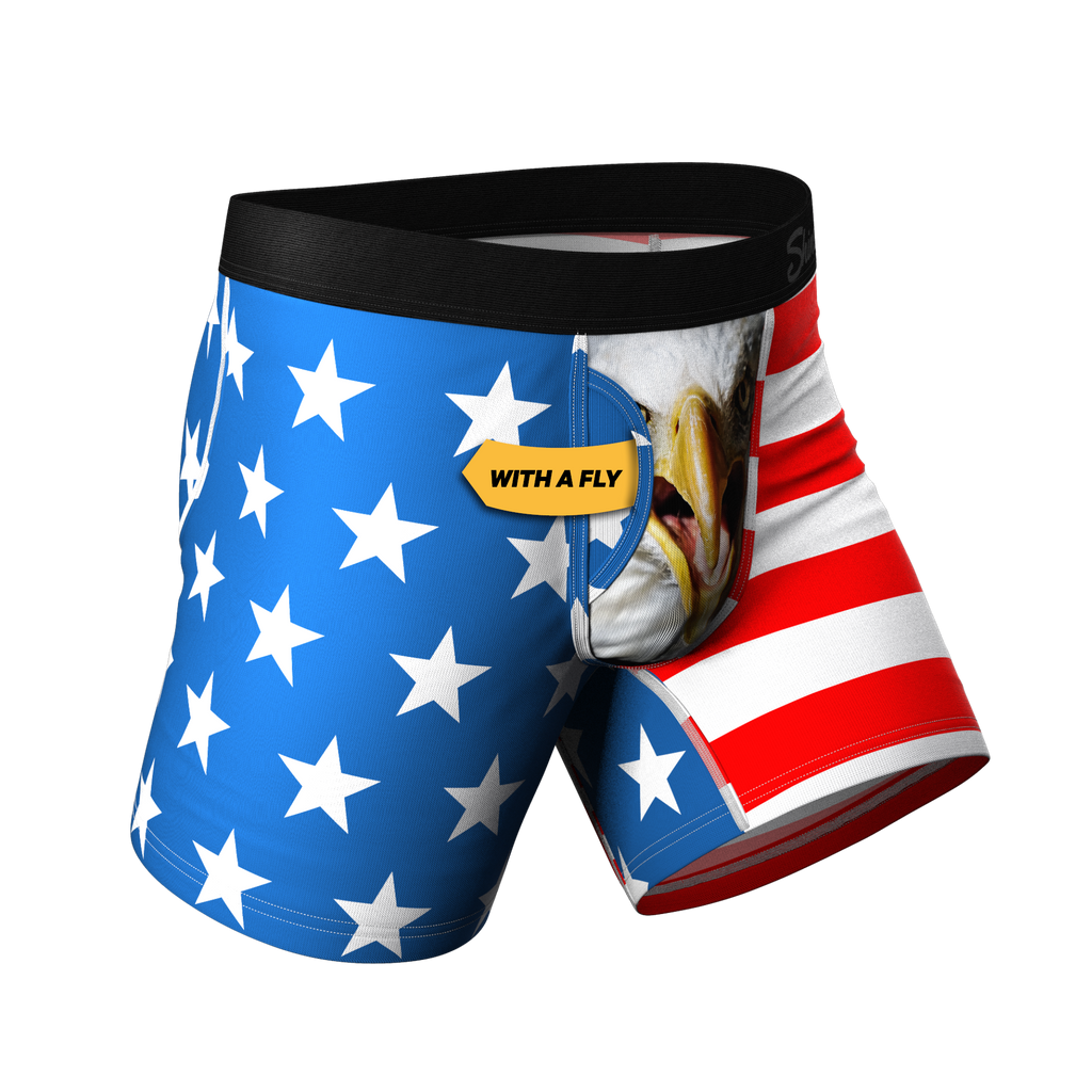 The Mascot | USA Eagle Ball Hammock® Pouch Underwear With Fly
