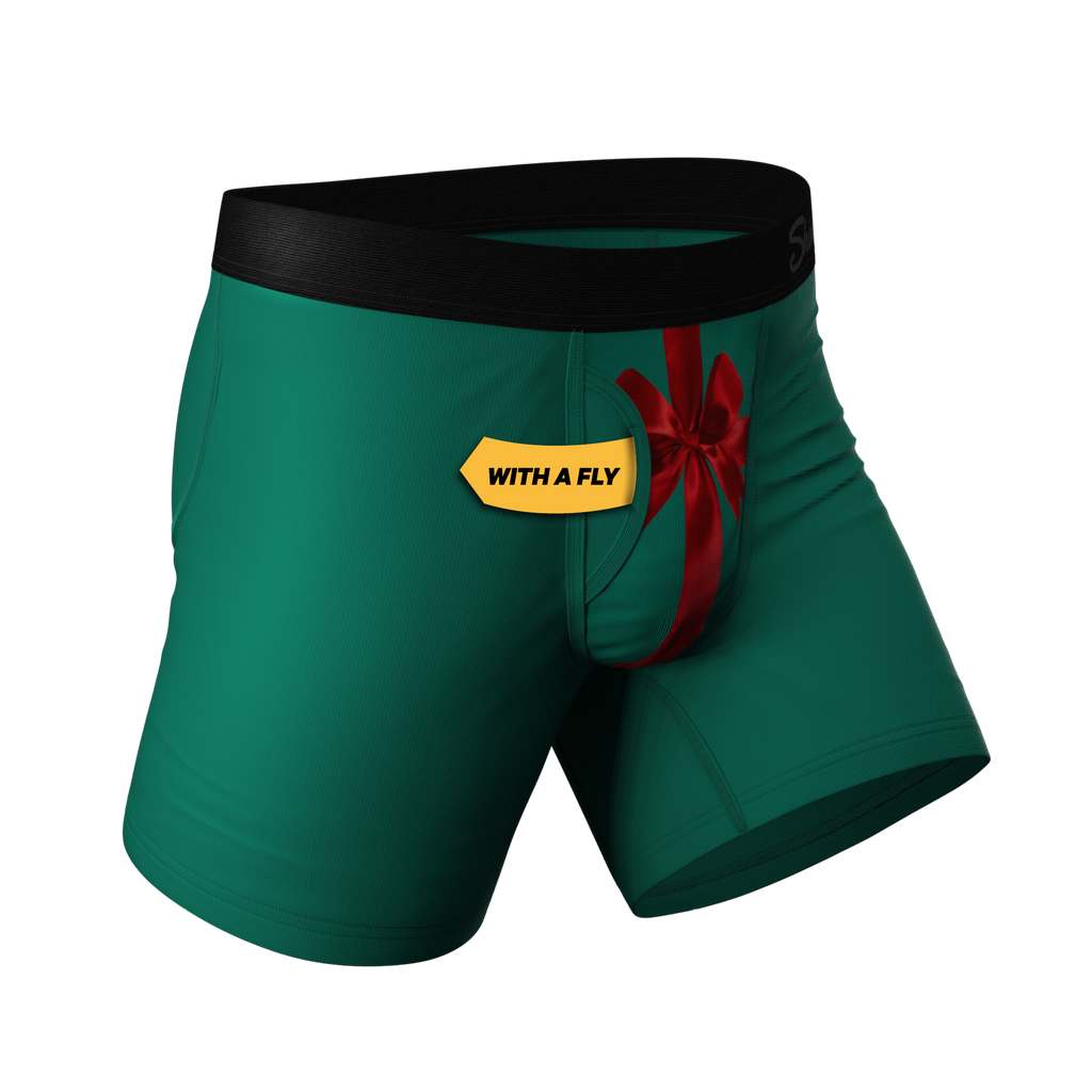 The Unwrap Me | Present Ball Hammock® Pouch Underwear With Fly