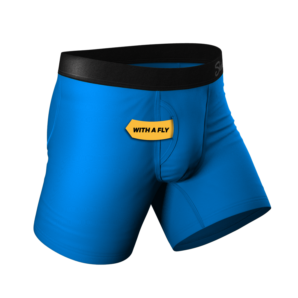 The Crown Jewels | Royal Blue Ball Hammock® Pouch Underwear With Fly