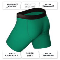 A close-up of The Crayola Solid Ball Hammock® Boxer Brief 5 Pack.