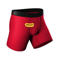 A pack of men's boxer briefs with a unique Ball Hammock® Pouch design.