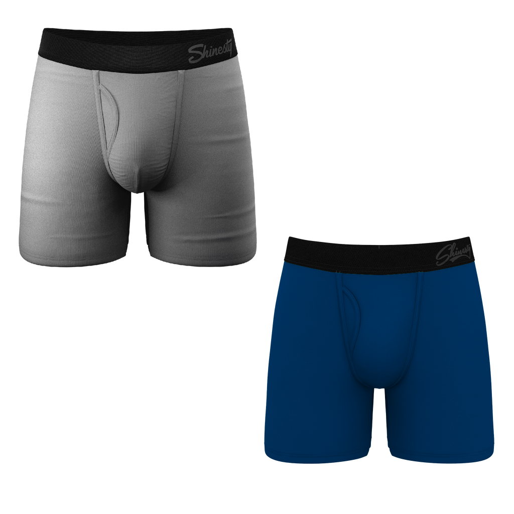 Men's Crayola boxer briefs pack with Solid Ball Hammock® Pouch. Ultra-soft MicroModal material for ultimate comfort.