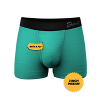 The Cyantific Theory | Turquoise Ball Hammock® Pouch Trunks Underwear