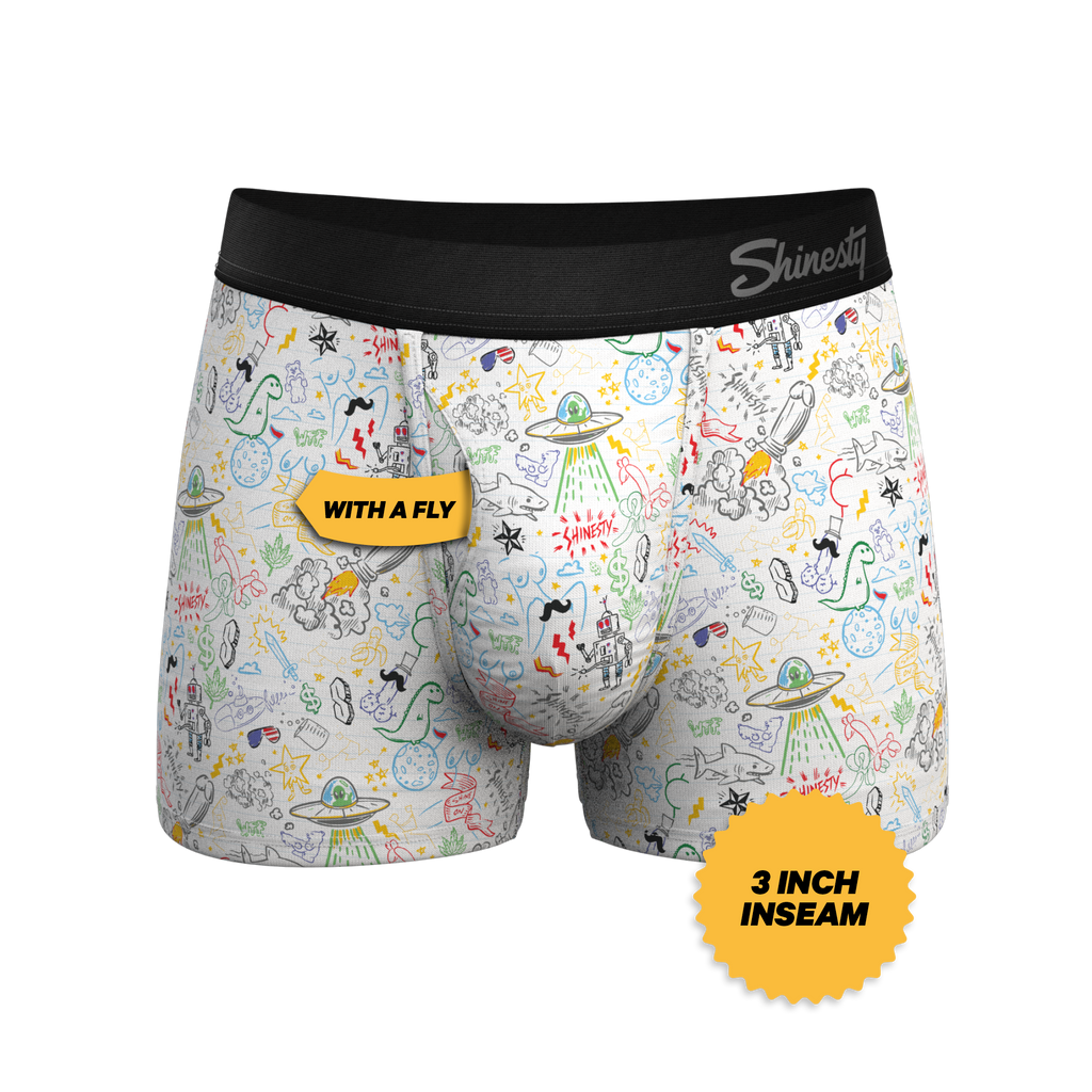 The Daily Detention | Doodle Ball Hammock® Pouch Trunk Underwear