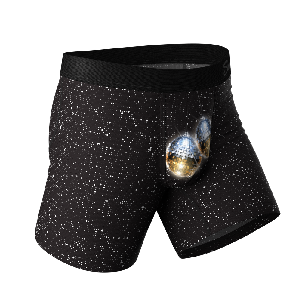 Disco Ball Hammock® boxer briefs with built-in pouch.